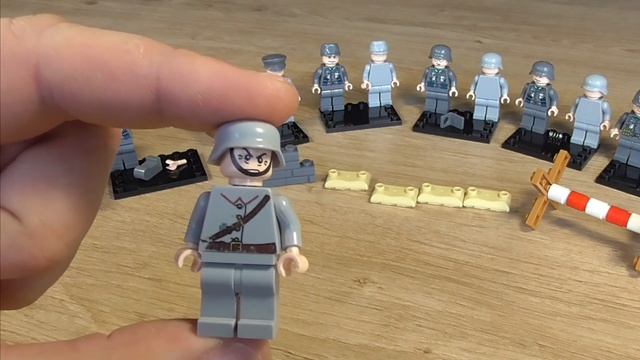 Новый набор минифигурок на 2-ую мировую. Клеим декали! смотреть онлайн