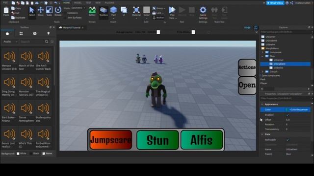 How to make a Piggy Morph UI in Roblox Part 1! Piggy | Roblox Studio Tutorial смотреть онлайн