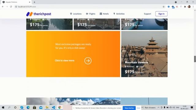 How to make travel website in Angular 12? смотреть онлайн