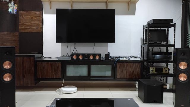 Klipsch RP-6000F + Yamaha Aventage RX-A3080 (without subwoofer) sound demo смотреть онлайн