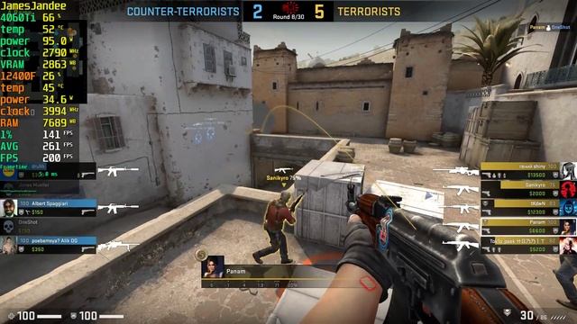 CSGO | RTX 4060 Ti + i5 12400F ( 1080p Maximum Settings ) смотреть онлайн