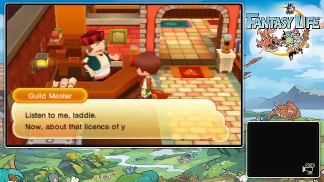 Fantasy Life Part 1 Gameplay Walkthrough w/ Voltsy смотреть онлайн