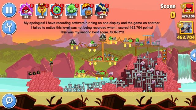 Angry Birds Friends Tournament T782 - All Levels/PC/No Powerups смотреть онлайн