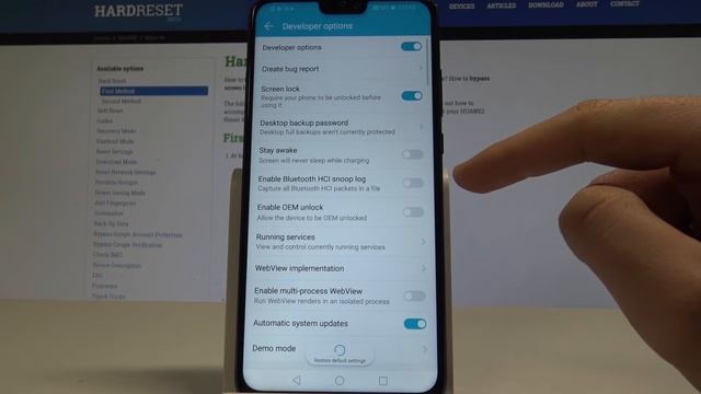 How to Enable Developer Options on Honor 8x - Allow OEM Unlocking смотреть онлайн