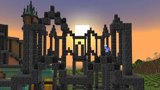 IT'S FINISHED! - How to build a Castle? in Minecraft Caves & Cliffs! | Tutorial Series part 3 смотреть онлайн