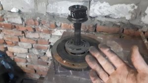 переделка    сцепление  ( ваз +газ) на самодельный трактор