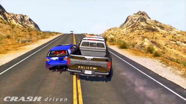 Epic Police Takedowns & Crashes #79 - BeamNG Drive | CRASHdriven