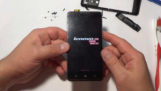 Lenovo P780 замена дисплея в домашних условиях. Разборка, ремонт, замена экрана сенсора, что в нутр смотреть онлайн