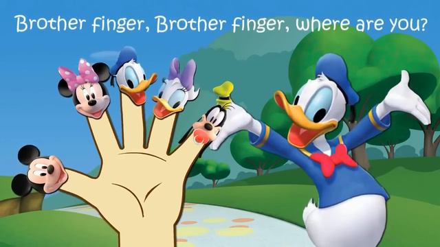 Mickey Mouse Finger Family   Nursery Rhymes Lyrics #MickeyMouse