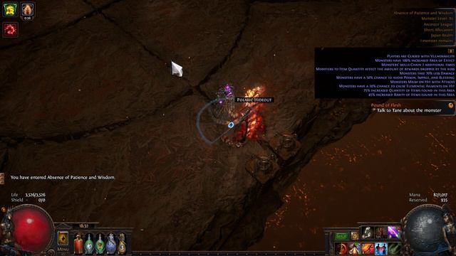 [3.22] 264% Effect of mark + Tattoo of rakiata + Nimis || Shrapnel Ballista vs Uber Exarch смотреть онлайн
