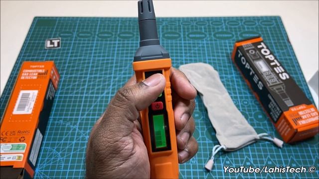 TOPTES PT210 Gas Leak Detector Unboxing and Test смотреть онлайн