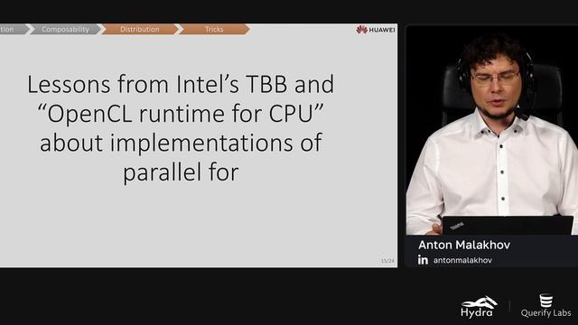 Anton Malakhov — Fusing Efficient Parallel For Loops with a Composable Task Scheduler смотреть онлайн