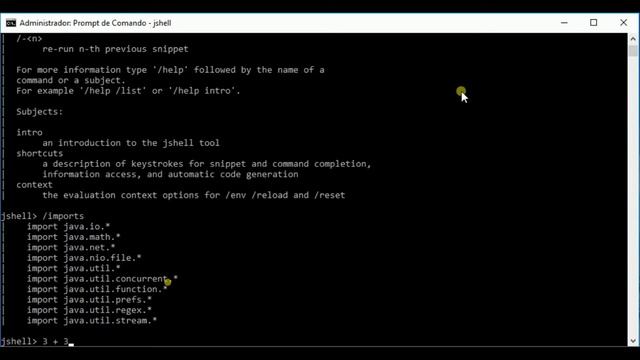 Java 9 - Jshell смотреть онлайн