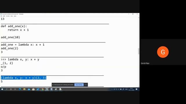 Python Nested Function And Lambda смотреть онлайн