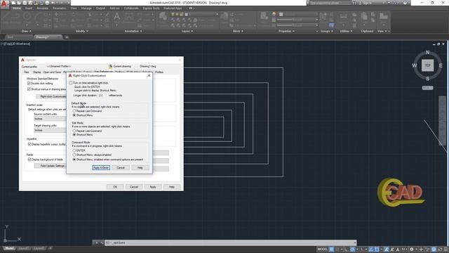 AutoCAD tutorial - Right click customization in AutoCAD 2019 смотреть онлайн