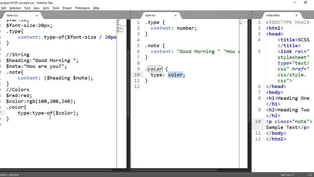 SASS Tutorials: Data types in SASS #3 смотреть онлайн