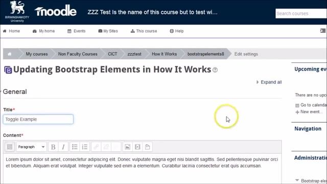 Moodle Bootstrap Elements Plugin now with Font Awesome! смотреть онлайн