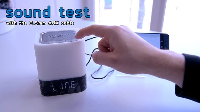 Bluetooth Speaker & Alarm Clock with LED Light | Musky DY28 - MyTrendyPhone смотреть онлайн