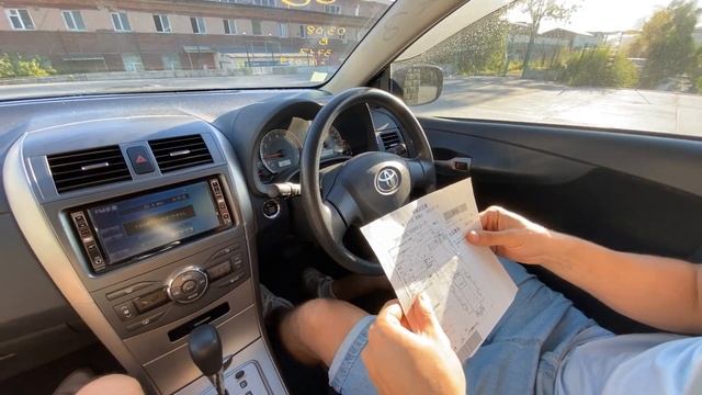 Toyota Corolla Fielder - X Aero Tourer. 2008 год. Без пробега по РФ. смотреть онлайн