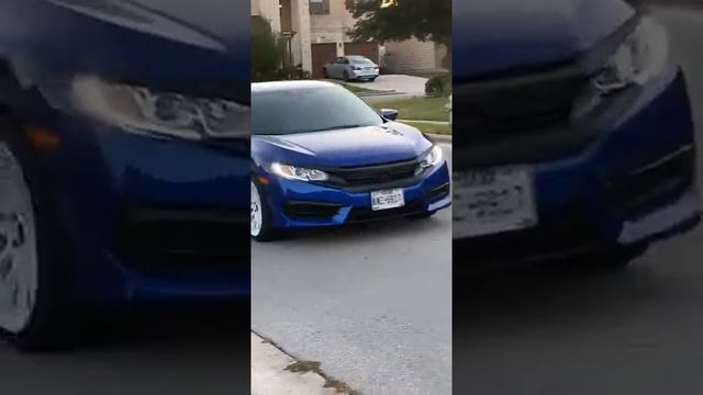 New 18 inch rims Honda Civic 2018 Non Sport смотреть онлайн