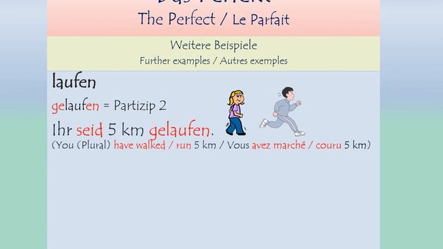 17 Deutsch - das Perfekt - German - the perfect - L'Allemand - le parfait смотреть онлайн