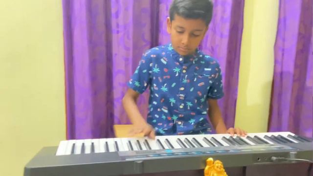 Mannil Indha song || SPB hit song || piano || keyboard 🎹 смотреть онлайн