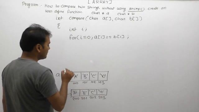 C program for string comparison without using strcmp|String comparison in c|Compare two string|Pt81 смотреть онлайн