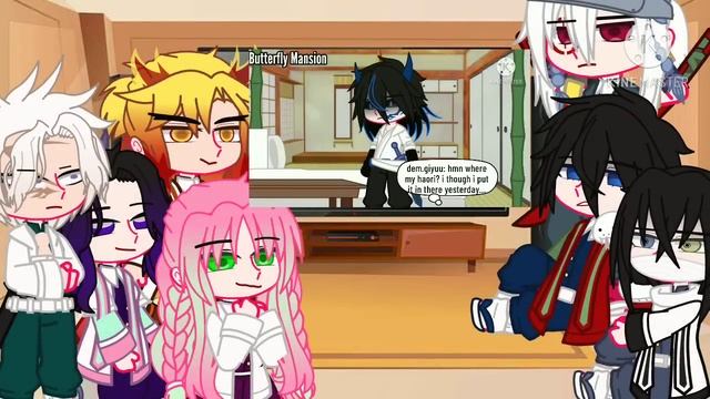 | Hashira [Some] React to demon Giyuu AU | Kny/Ds | Reaction Video | смотреть онлайн