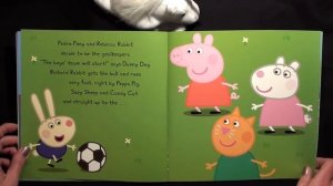 PEPPA PIG «PEPPA PLAYS FOOTBALL (SOCCER)» - Read Aloud - Story book for kids & children