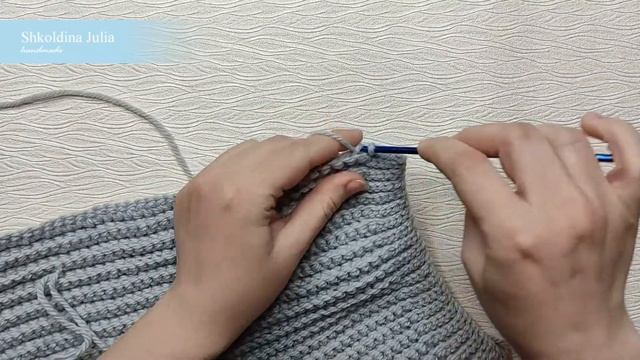 Эта шапка никогда не выйдет из моды. Вяжем шапку-ушанку крючком. Самый подробный МК шапки-ушанки. смотреть онлайн