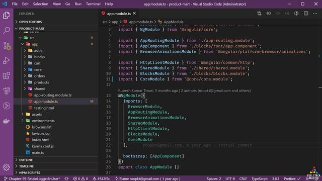 Chapter-60 Handling Global HTTP Errors in Angular app смотреть онлайн