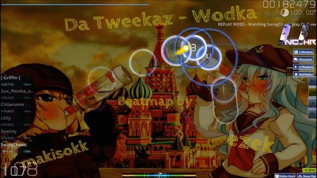 Osu! Da Tweekaz - Wodka [Normal] NC HR FC SS
