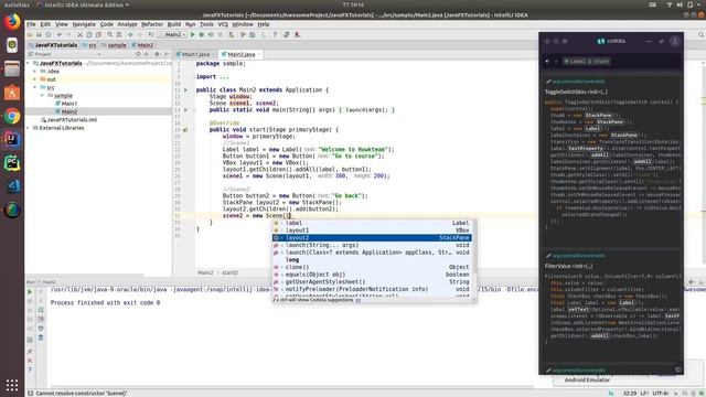 [Khóa học lập trình JavaFX] - Bài 2: Thay đổi Scene| HowKteam смотреть онлайн