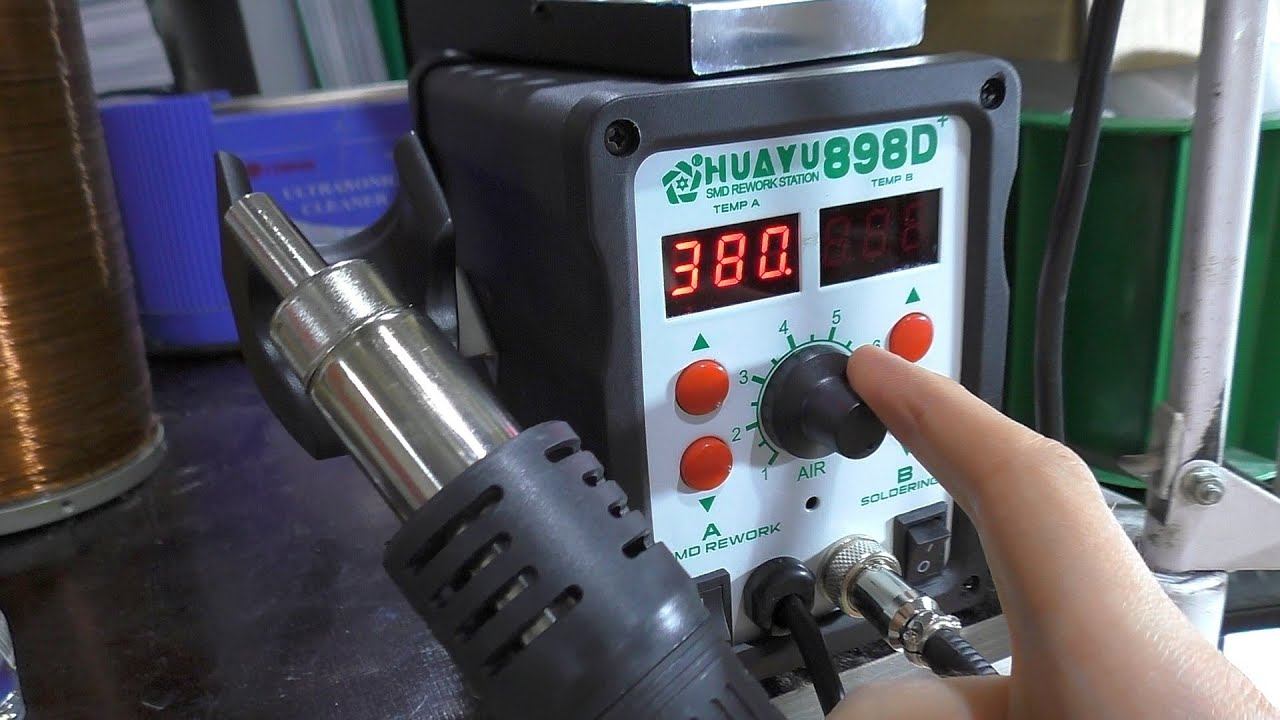 Посылка от GearBest. Паяльная станция Huayu H898+. ОБЗОР, ТЕСТ И ПРИМЕНЕНИЕ смотреть онлайн