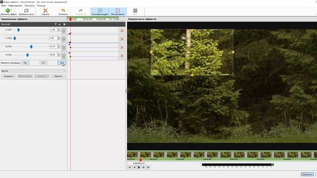 Как увеличить объект на видео. Бесплатный видеоредактор VideoPad Video Edition смотреть онлайн