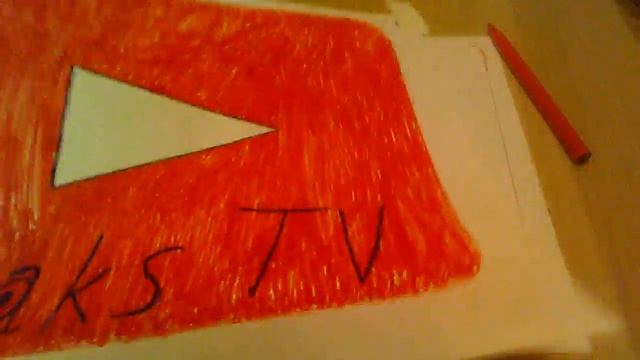 Как нарисовать кнопку You Tube смотреть онлайн