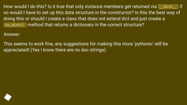 Subclassing python dictionaries смотреть онлайн