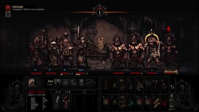 Darkest Dungeon Blind Run ep 7 Wealth Beyond Measure смотреть онлайн