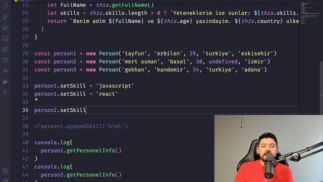 30 Günde Javascript - 15. Gün (Sınıflar) смотреть онлайн