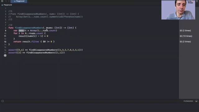Разбор алгоритма 448. Find All Numbers Disappeared in an Array смотреть онлайн