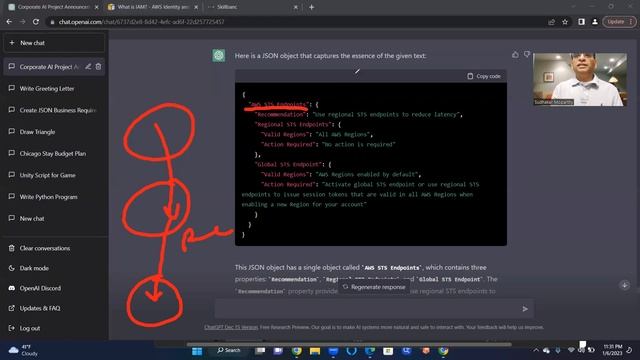 Creating a knowledge graph model JSON objects using chatGPT смотреть онлайн