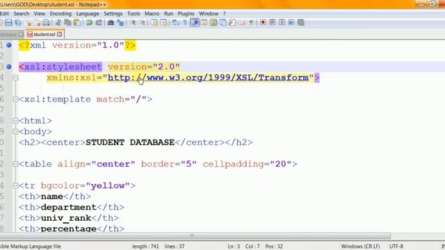 IT8511 Web Technology lab.EX 7-Programs using XML-Schema -XSLTXSL.xsl.xslt.xslt transformation. смотреть онлайн