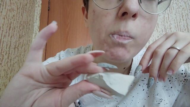 ASMR|| Сухой и мокрый хруст мелом смотреть онлайн