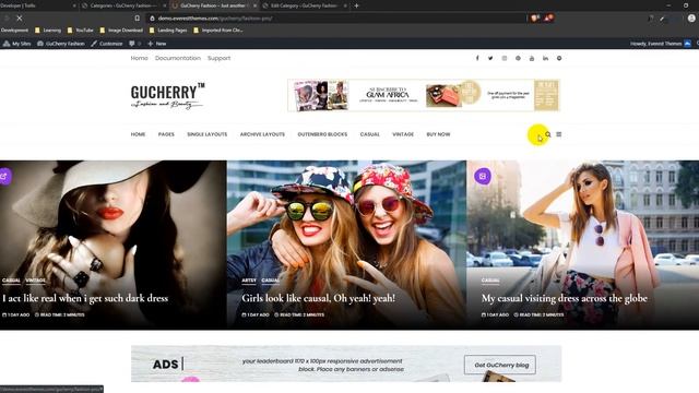 How To Edit And Customize Category Widget - Section: Gucherry WordPress Blog Theme смотреть онлайн