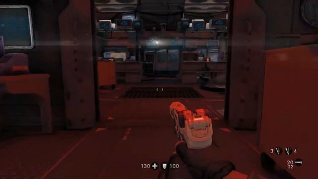 Прохождение Wolfenstein The New Order Часть 15 Лунная станция