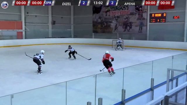 01.10.2023, ХК "АРЕНА" - ХК "DIZEL" (3 ЛИГА) смотреть онлайн