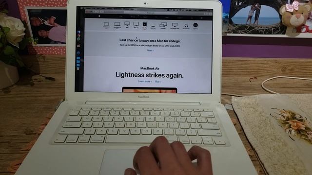 Performance MacBook White 2010 MacOS High Sierra (+SSD +8GB)