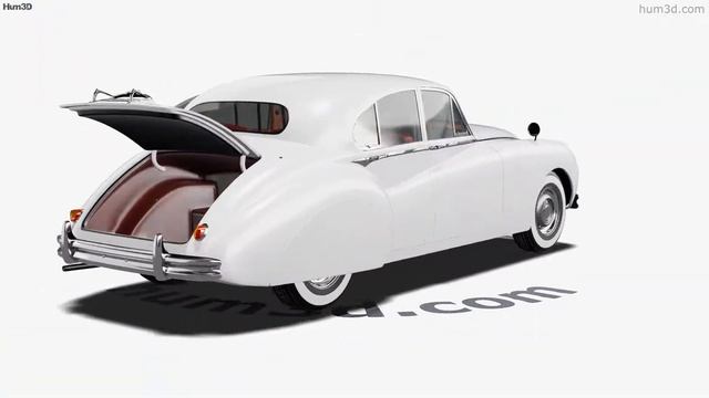 Jaguar Mark VII with HQ interior 1951 3D model by Hum3D.com смотреть онлайн