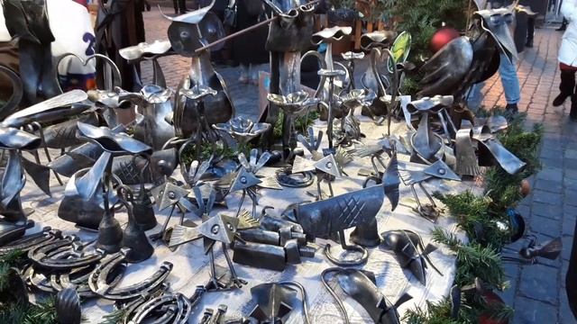 Moscow walks Новогодняя ярмарка на Красной площади у Покровского собора смотреть онлайн