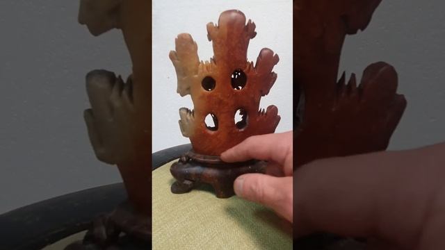 Резьба по камню, Цветы. Старый Китай. Мыльный камень . смотреть онлайн